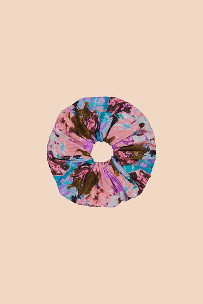 Extra Large Scrunchie, Candy Aquarelle