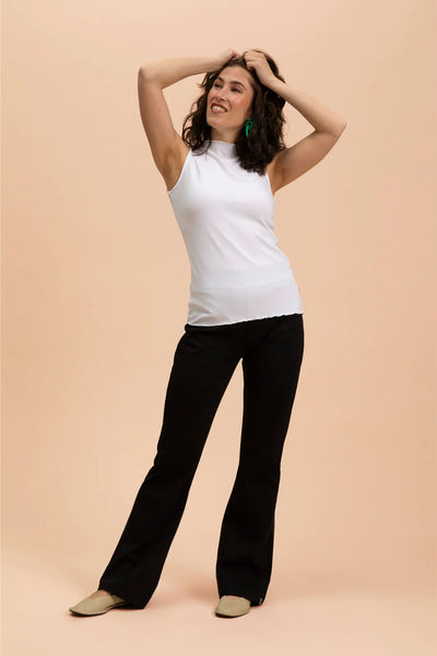Flare Pants, Black