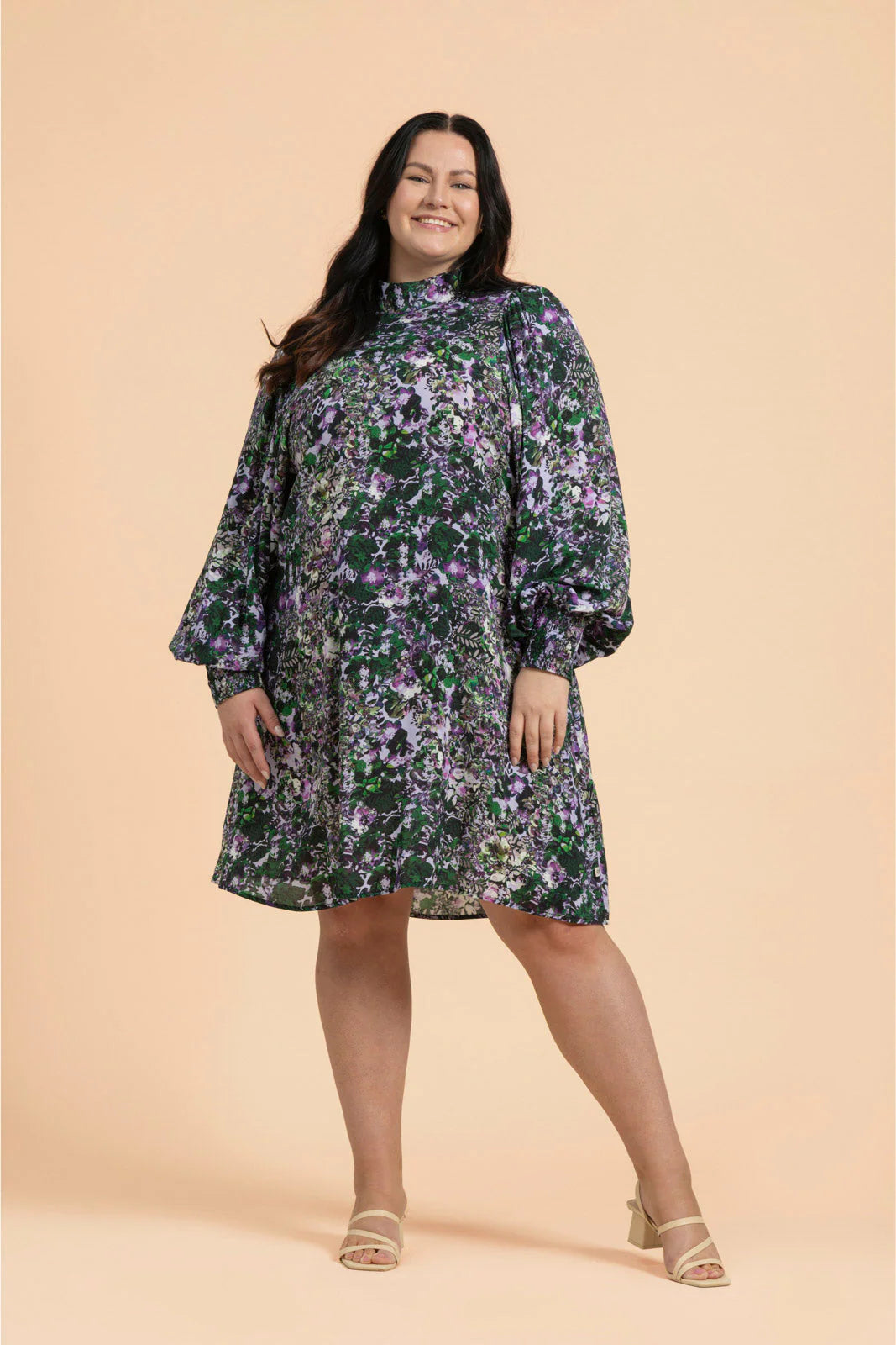 Puff Dress, Blooming Forest Lilac