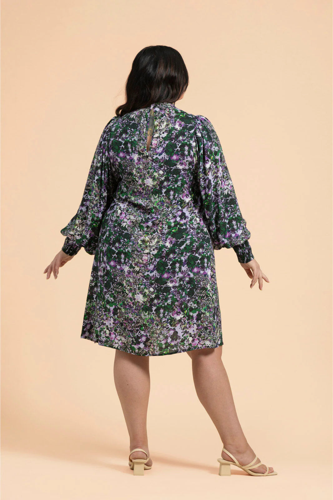Puff Dress, Blooming Forest Lilac
