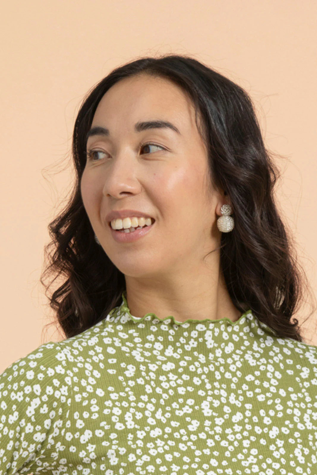 Rib Turtleneck, Flora Olive