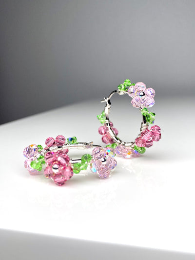 Kristalliniitty Korvakorut, Hopea, eri värejä