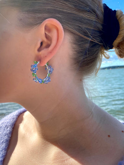 Kristalliniitty Korvakorut, Hopea, eri värejä