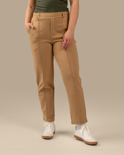 Laskoshousut, Beige