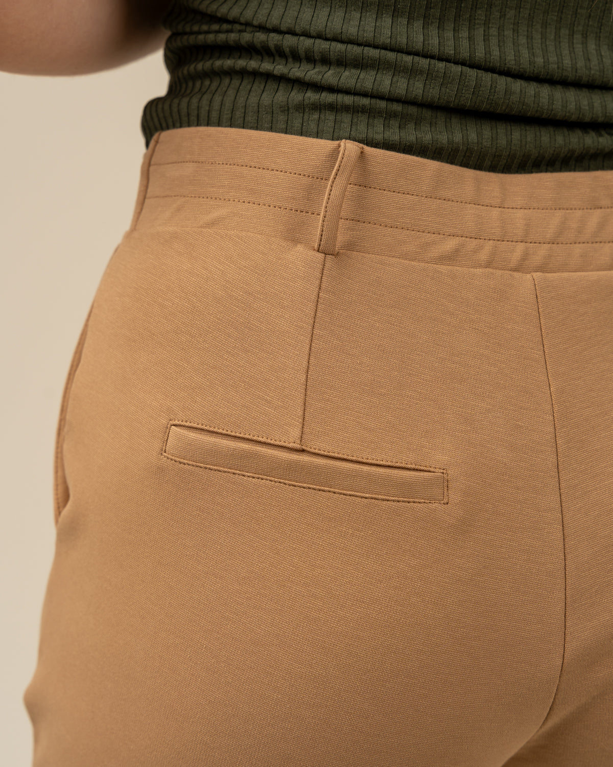 Laskoshousut, Beige
