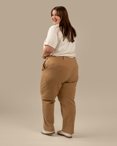 Laskoshousut, Beige