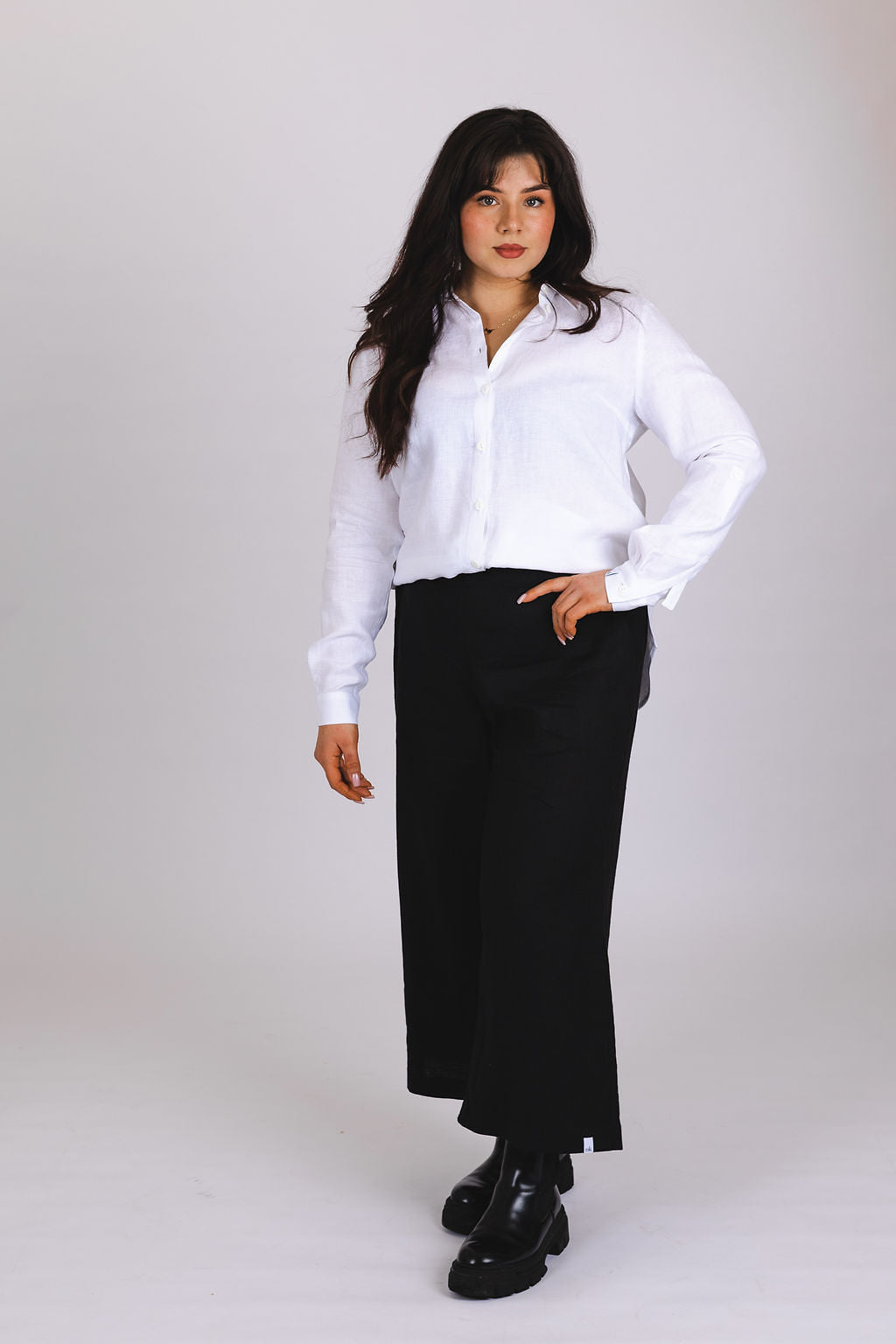 Chloe Shirt, Coconut Milk