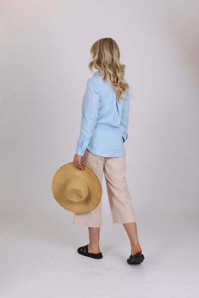 Chloe Shirt, Sky Blue