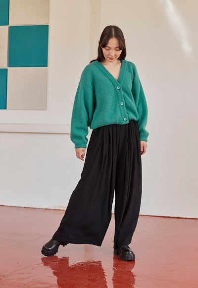 Short Cardigan, Wasabi