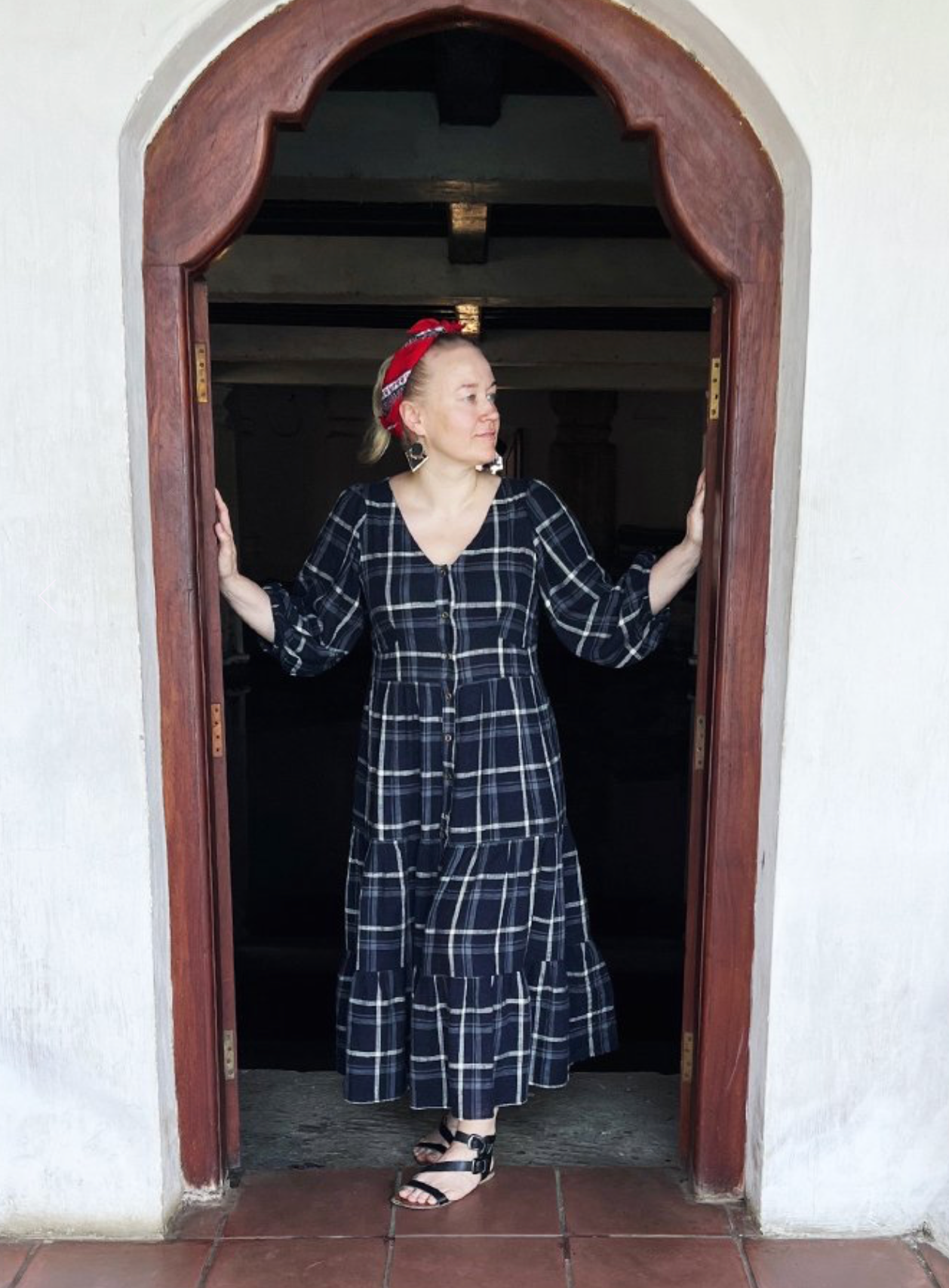 Praerie Dress, Siniruutu