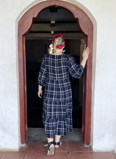 Praerie Dress, Siniruutu