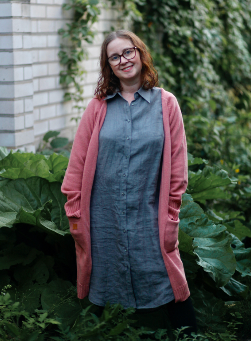 Kajastus Neuletakki Rosebud