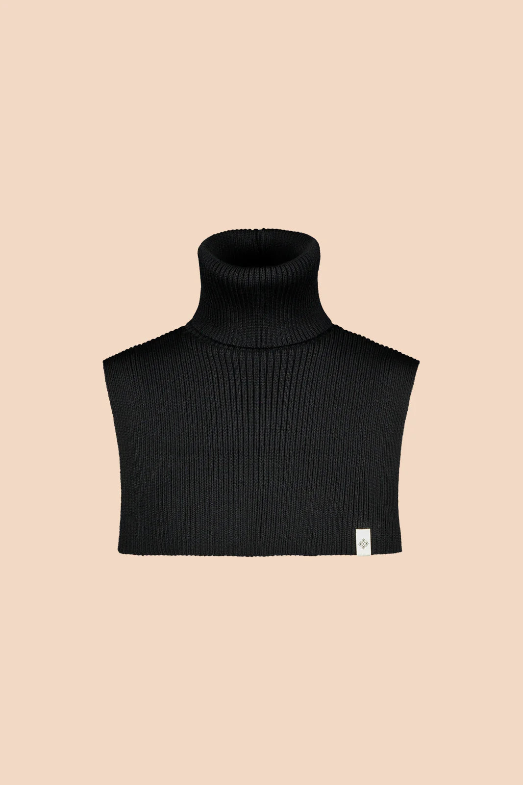Rib Neck Warmer, Black