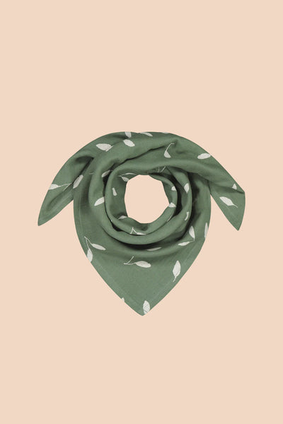 Square Scarf, Sage Wind