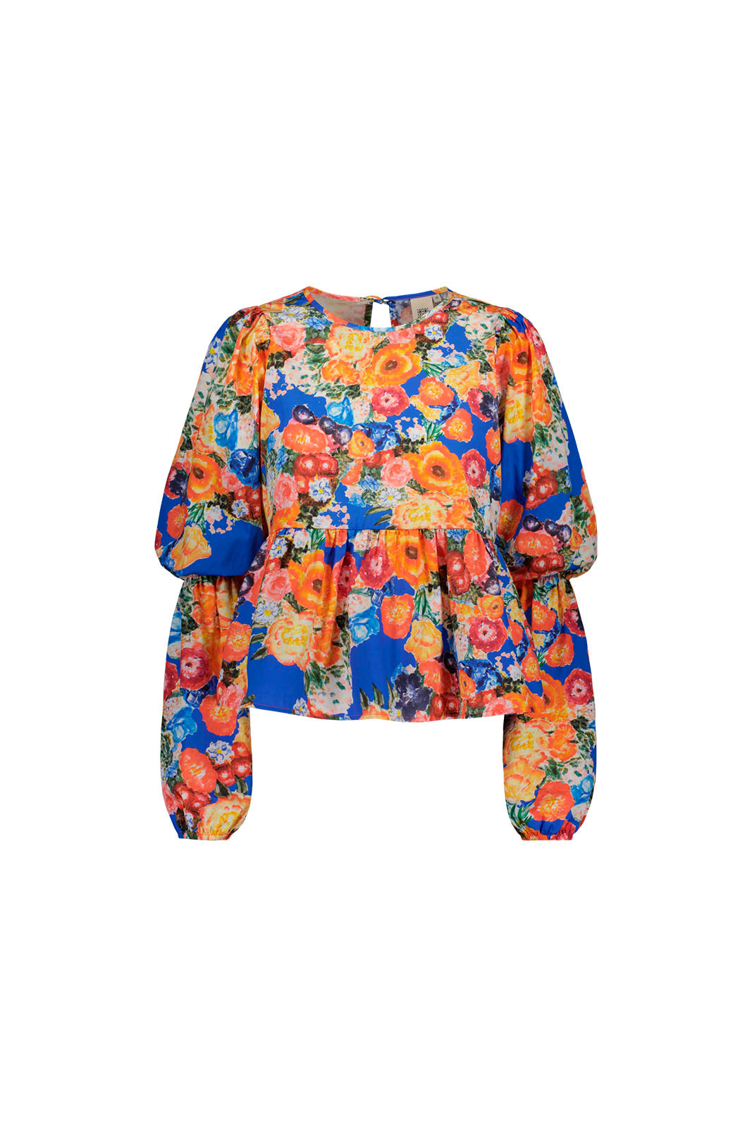 Double Puff Blouse, Marigold