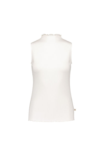 Rib Top, White