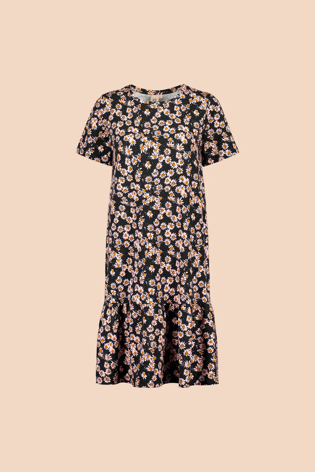 Ruffle T-Shirt Dress, Daisy