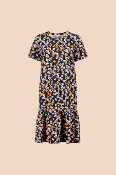 Ruffle T-Shirt Dress, Daisy