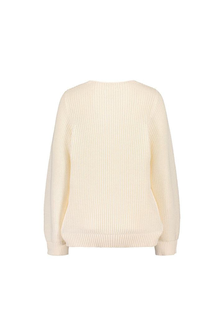 KAIKO White Knit Cardigan KAIKO COW KNIT MOHAIR CARDIGAN メンズ