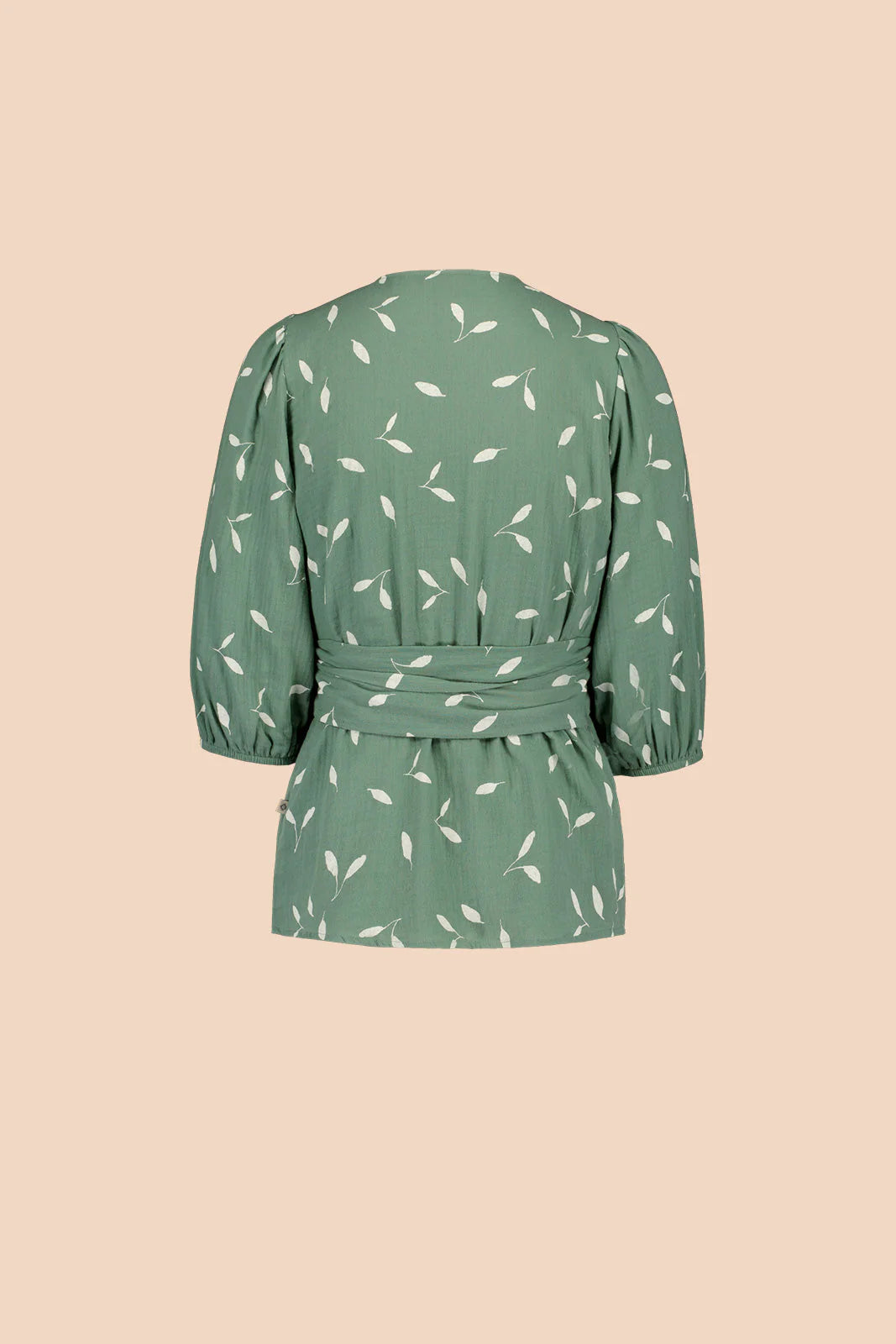Wrap Blouse, Sage Wind