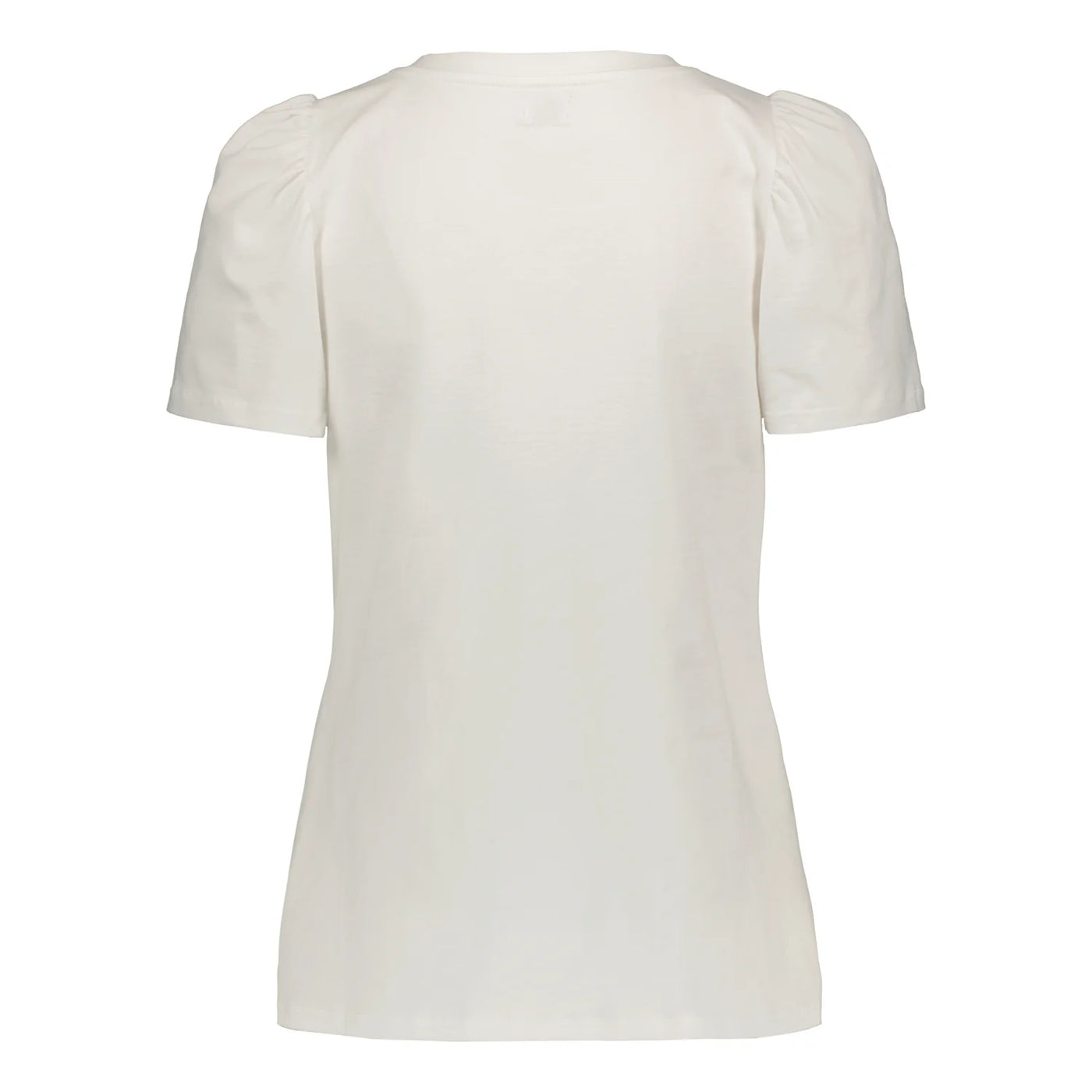 T-shirt Puff Shoulder, White