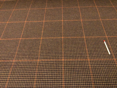 Pahta Tweed-Shortsit, Ruskea/Tiili