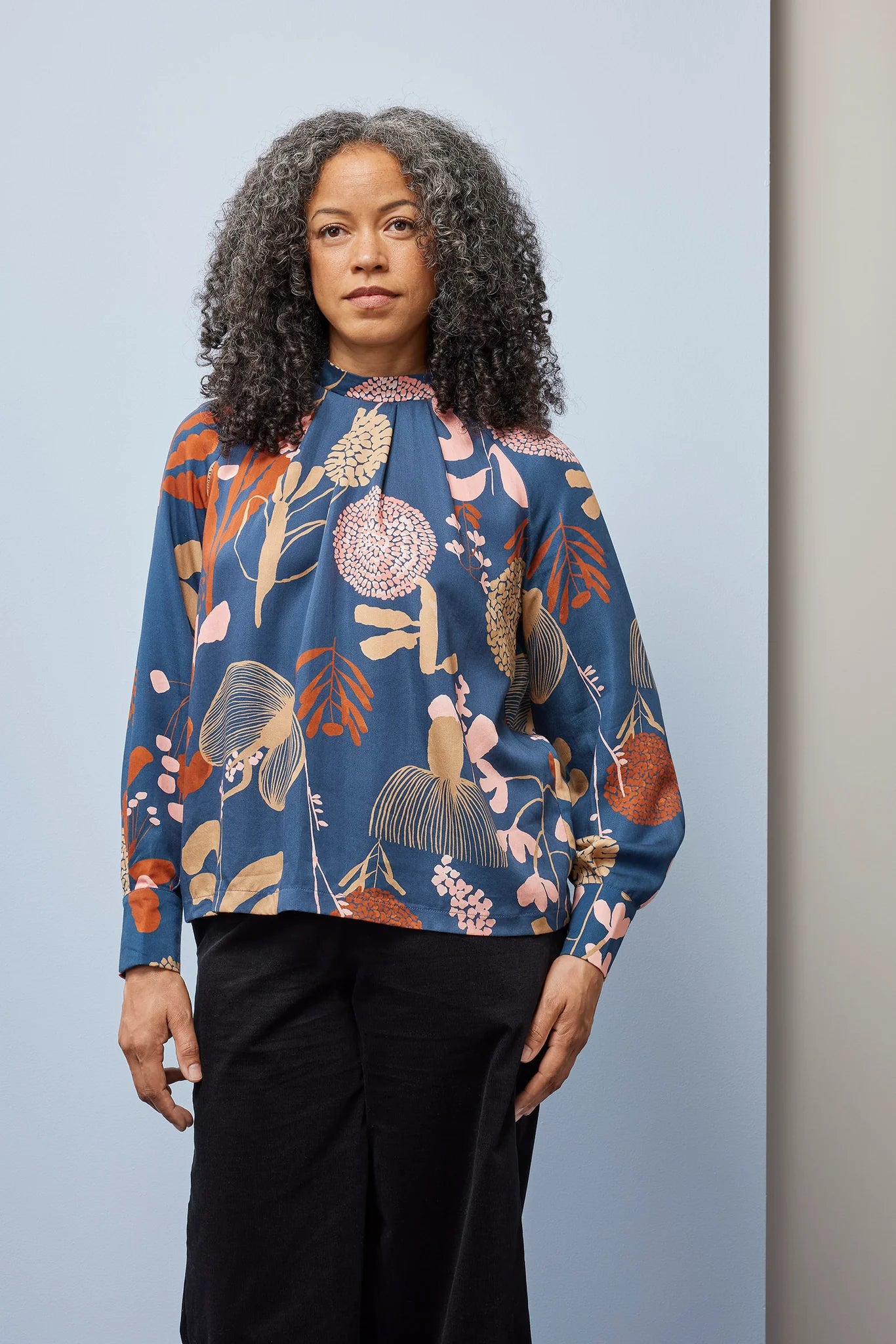 Pleated Shirt, Wild Garden
