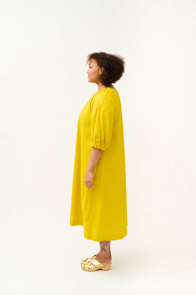 Pouch Dress, Saffron Yellow