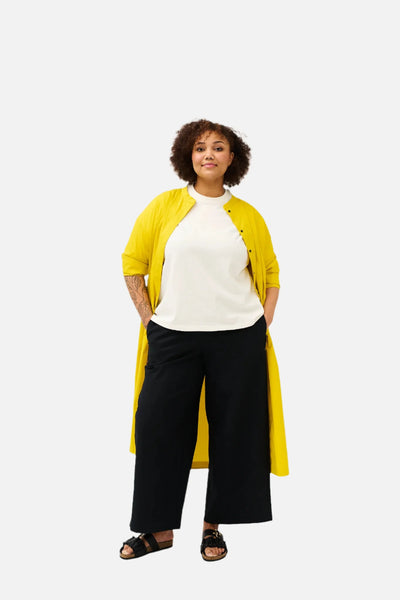 Architect Dress, Saffron Yellow