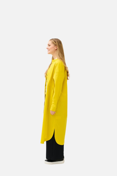 Architect Dress, Saffron Yellow