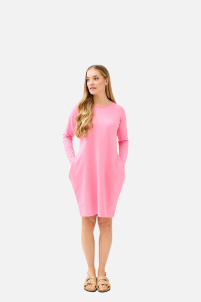 College Kanto Dress, Pink