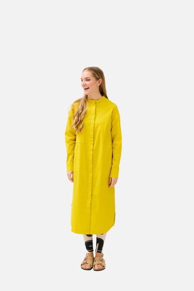 Architect Dress, Saffron Yellow