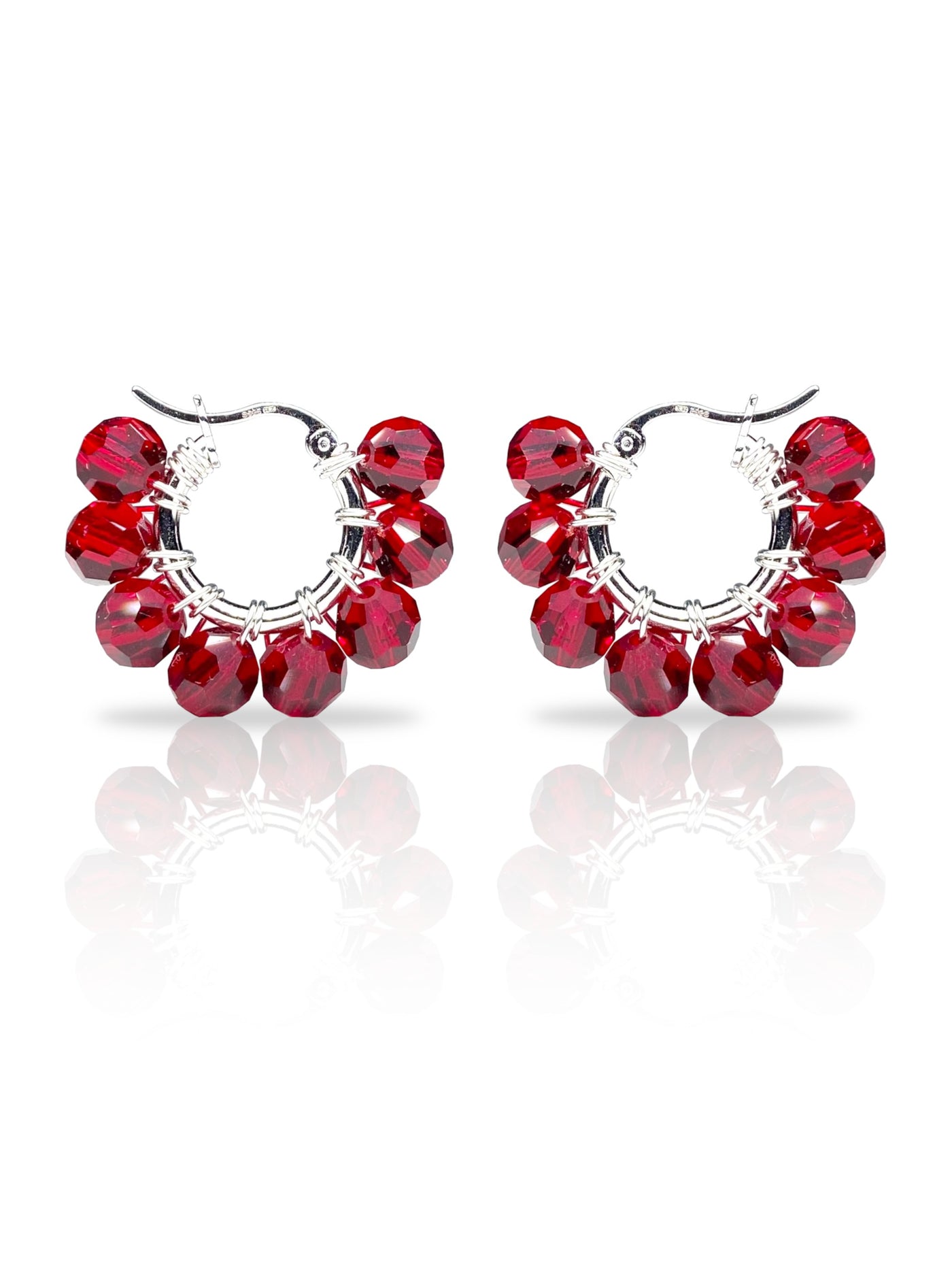 Pikkurenkaat Korvakorut, Hopea