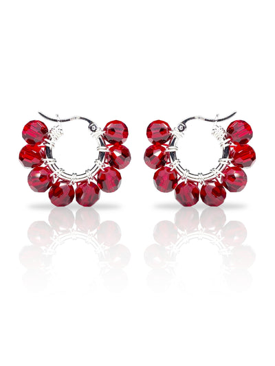 Pikkurenkaat Korvakorut, Hopea