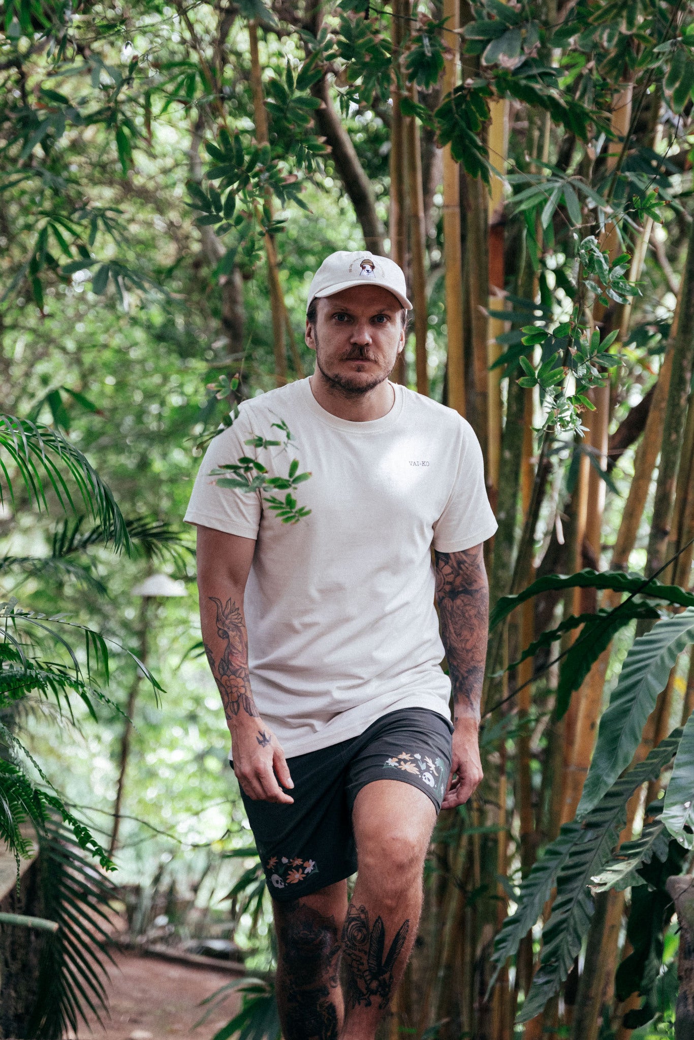 Pop Dog T-Shirt, Birch White