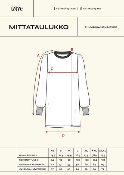 Puhvihihainen Mekko, Kedolla