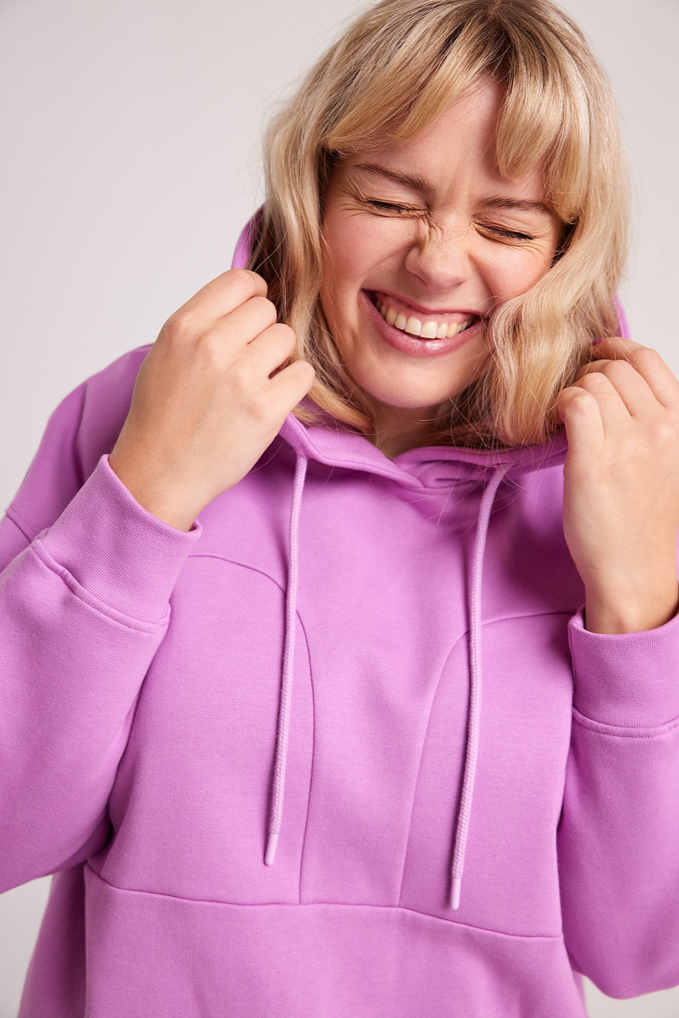 Mickey Oversize Hoodie, Cosmic Lilac