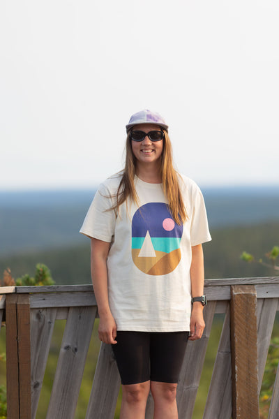 Saaristomeri T-Shirt, Birch White