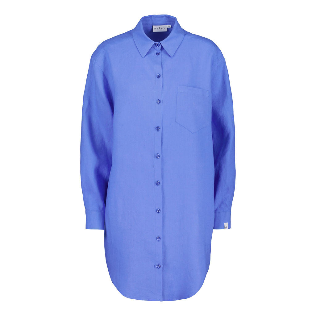 Savanna Shirt, Marina Blue