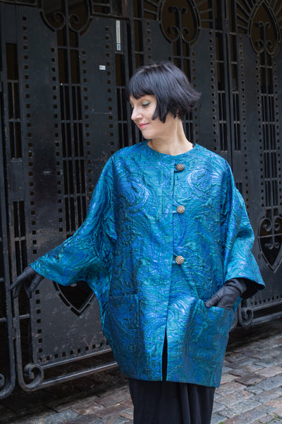 Pelerine, Crystalline Teal, One Size