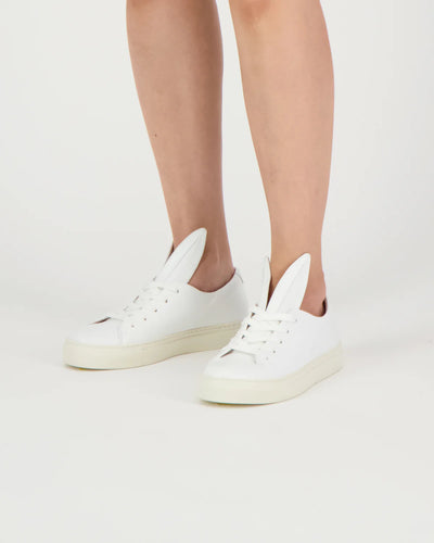 All Ears, White Leather