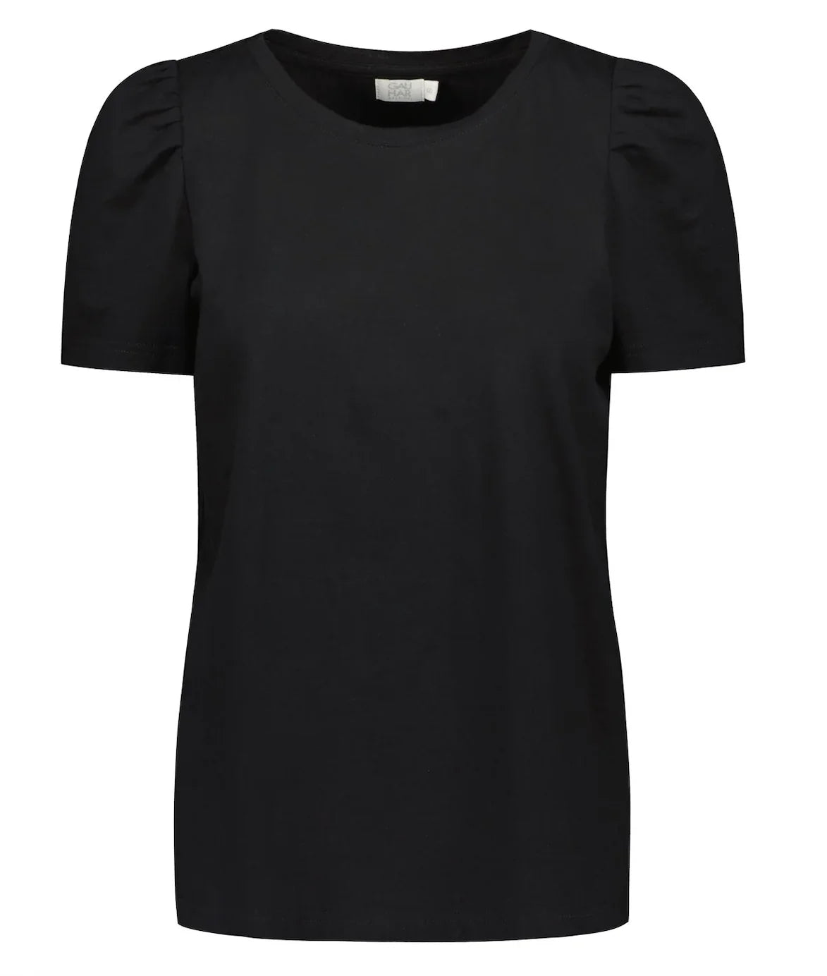 T-shirt Puff Shoulder, Black