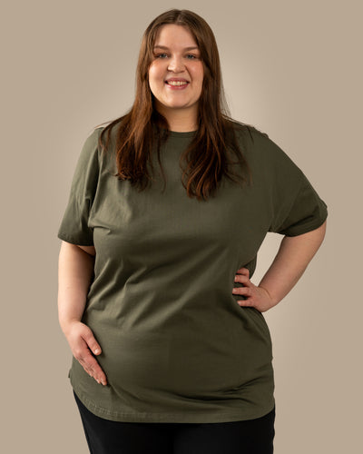 T-paita, Khaki, Pitkä