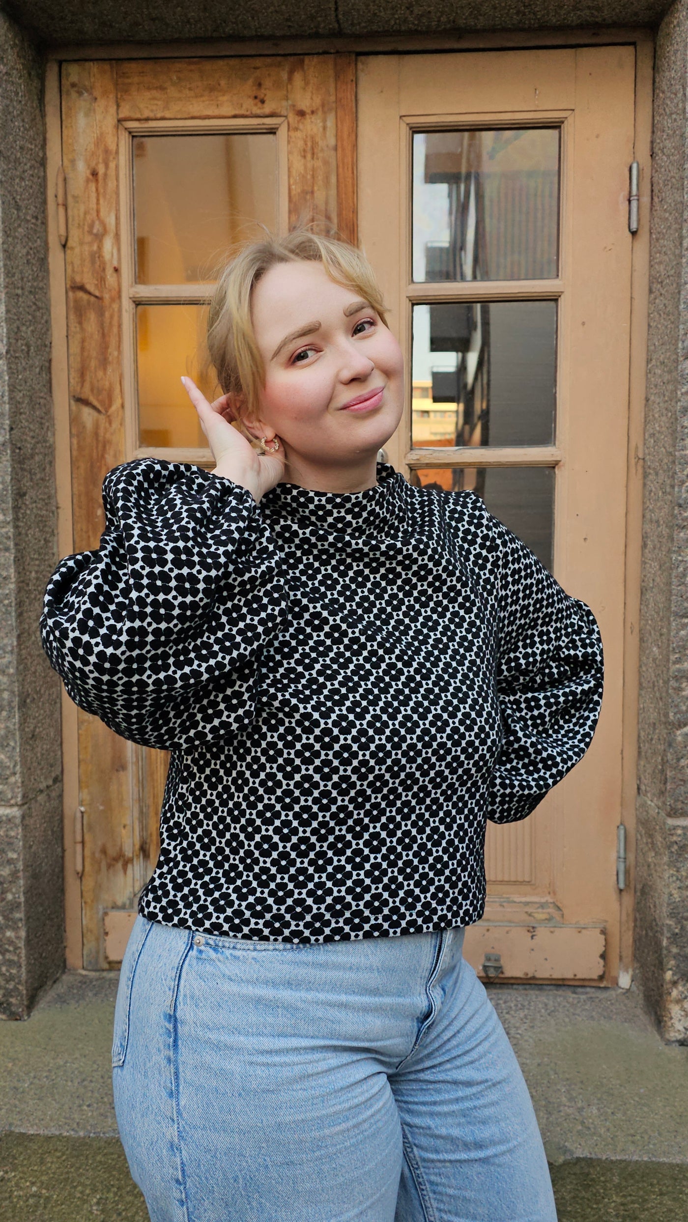 Talvikki Puuvillapaita Apila Mu-Va