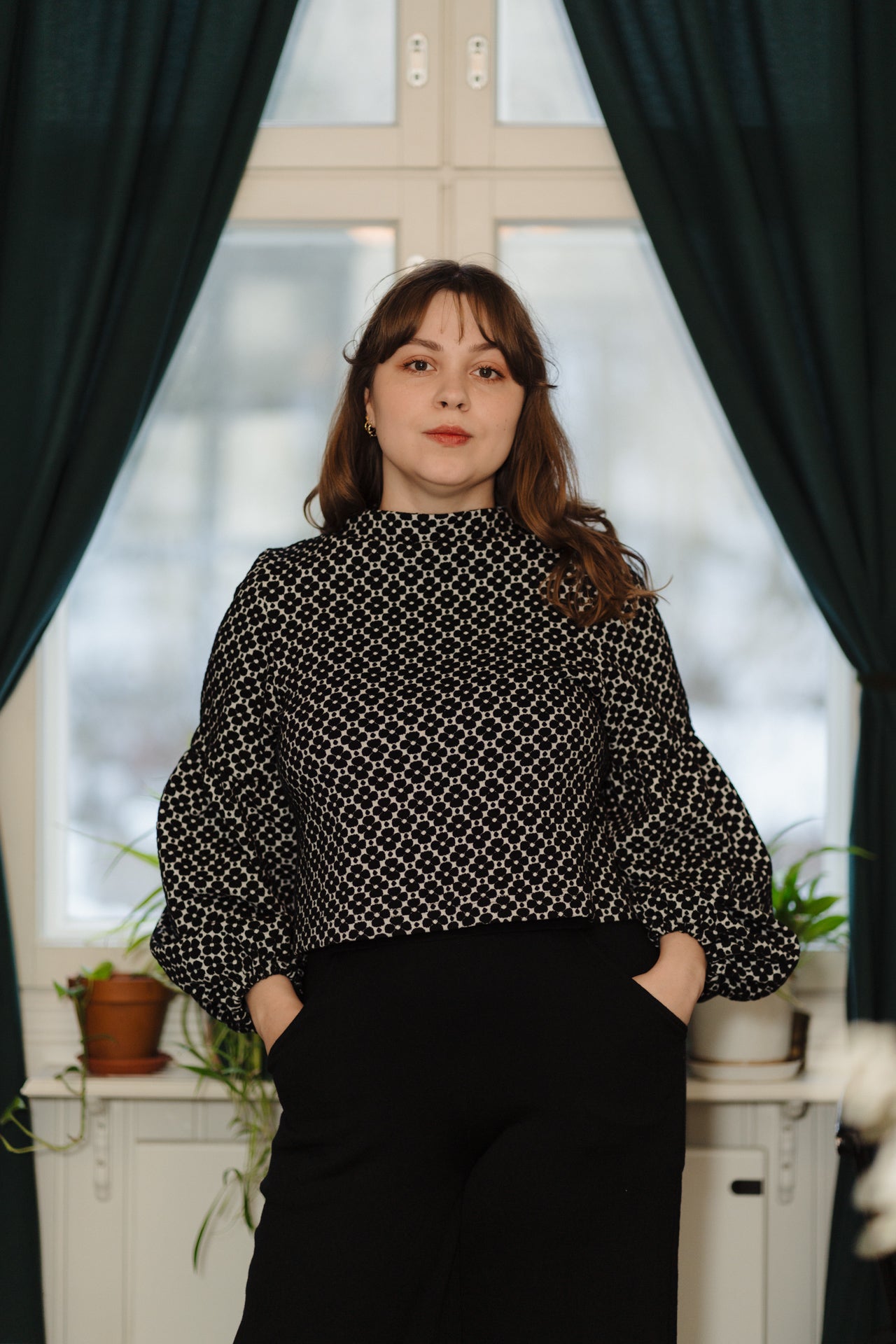 Talvikki Puuvillapaita Apila Mu-Va
