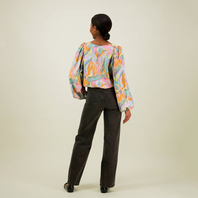 Utopy Volume Sleeve Blouse