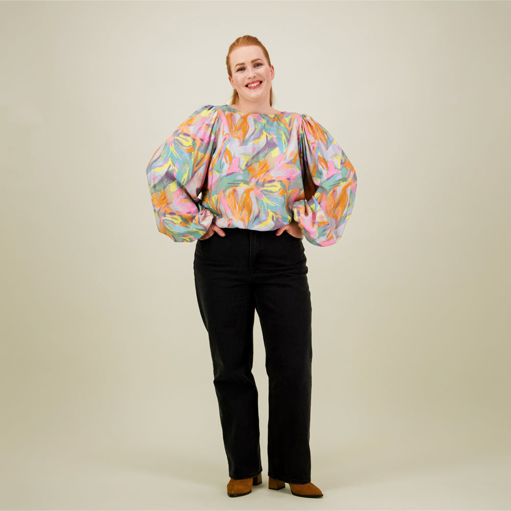 Utopy Volume Sleeve Blouse