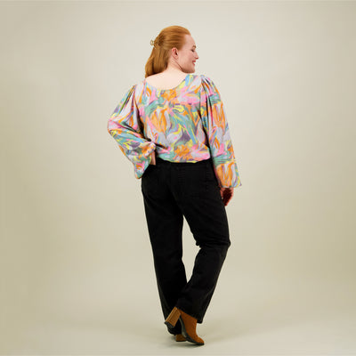 Utopy Volume Sleeve Blouse