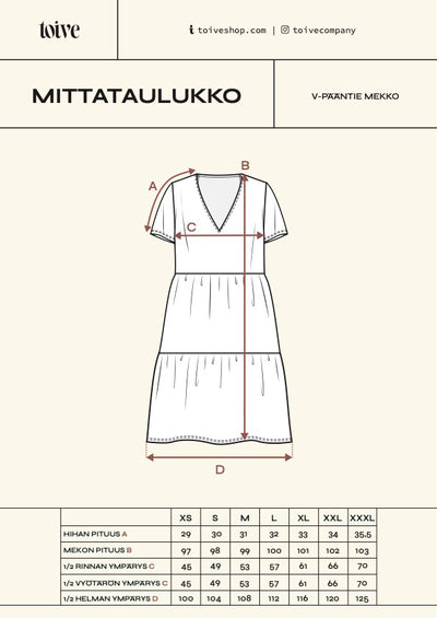 V-Pääntie Mekko, Varjot Mahonki