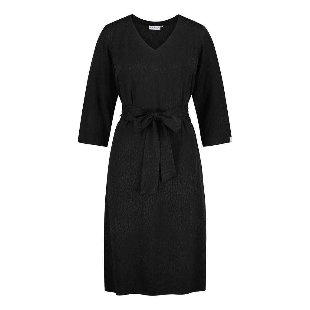 Vera Dress, Black Leo